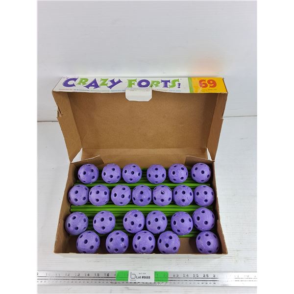 Crazy Forts Construction Toy - As Is