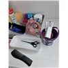Image 7 : Rectangular Mirror, USB Fan - Powers On, As Is, Hair Brush, Scissors, Misc Cosmetics - PICK UP