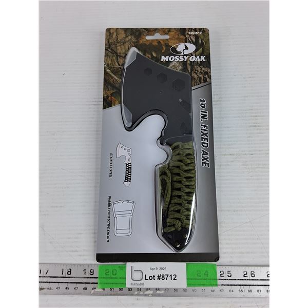 Mossy Oak 10" Fixed Axe - New