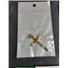Image 2 : Brass Necklace w/ Bicycle Pendant, Crucifix Pendant