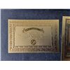 Image 4 : ^1000, 100 & 50 Gold Canadian Banknotes w/ Certificate -CANNOT GUARANTEE AUTHENTICITY