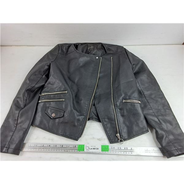 Dynamite Faux Leather Jacket - Size M