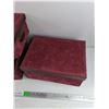 Image 3 : (3)  Velvet Storage Boxes