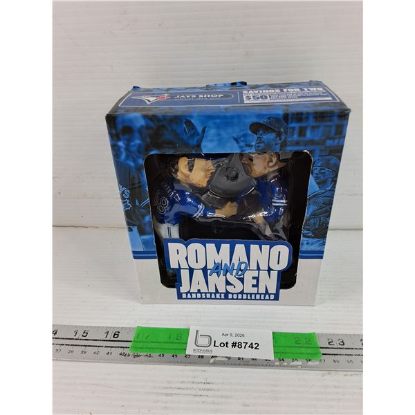 Jays Shop Romano & Jansen Handshake Bobblehead Figure