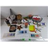 Image 1 : Ribbons, Christmas Decorations, Cinnamon Sticks, Candles, Stack Pad, Misc