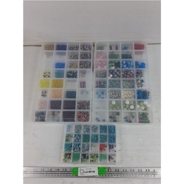 Assorted Beads & Organizers
