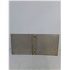 Image 2 : Aluminum Private Crossing Warning Sign 24"x11" - Pick Up Preferred