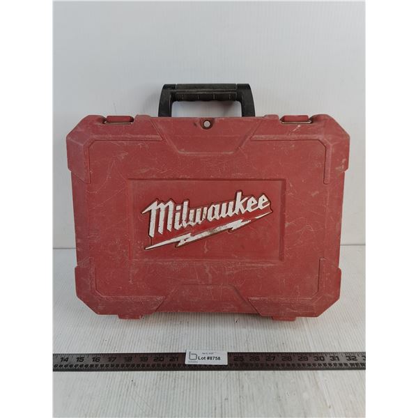 Empty Milwaukee 1/2" Hammer Drill/Driver Case 17"x13"