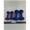 Image 1 : (4) Weights-  (2) 5lbs, (2) 10lbs - PICK UP