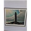 Image 2 : Framed Print Of "North Shore, Lake Superior" By Lawren Harris 17"x14"