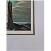 Image 4 : Framed Print Of "North Shore, Lake Superior" By Lawren Harris 17"x14"