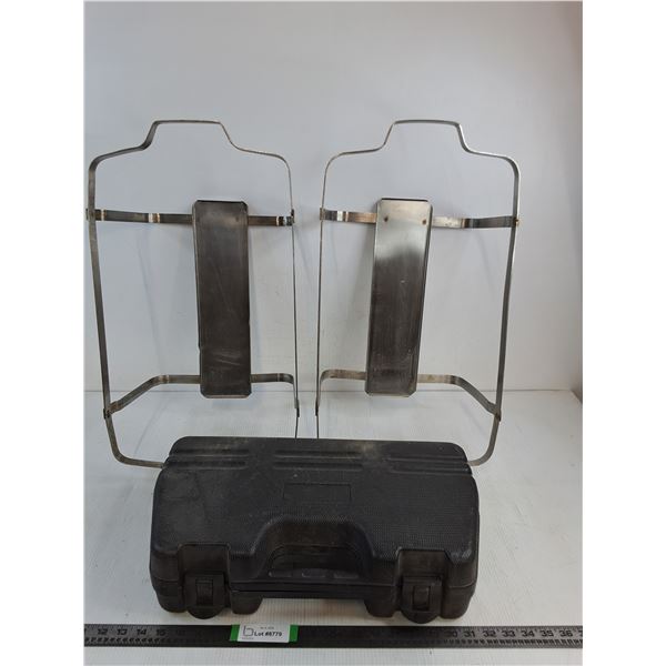 Empty Tool Box, 19", (2) Metal Baskets 24" - PICK UP ONLY