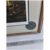 Image 2 : Wood Framed Answering The Call Print by Ralph McDonald 32" x 29" - PICK UP