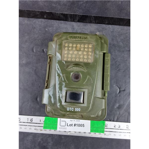 Minox DTC500 Trail Camera - As Is, Needs AA Batteries