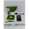 Image 1 : John Deere Weather Station, STS Combine Clearance Gauge, John Deere Notebook, Patch