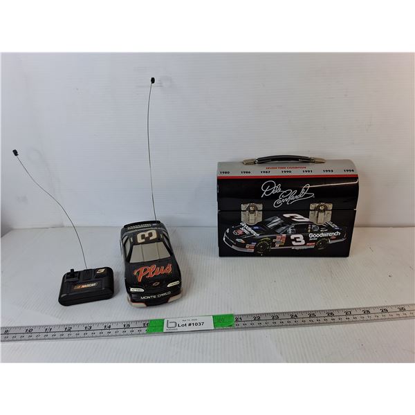 Dale Earnhardt Lunch Kit & Car  1990's