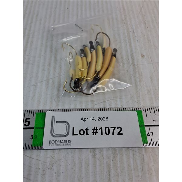 (8) Custom Handmade Black&White Swimmers-Glo in the Dark-Double Coated