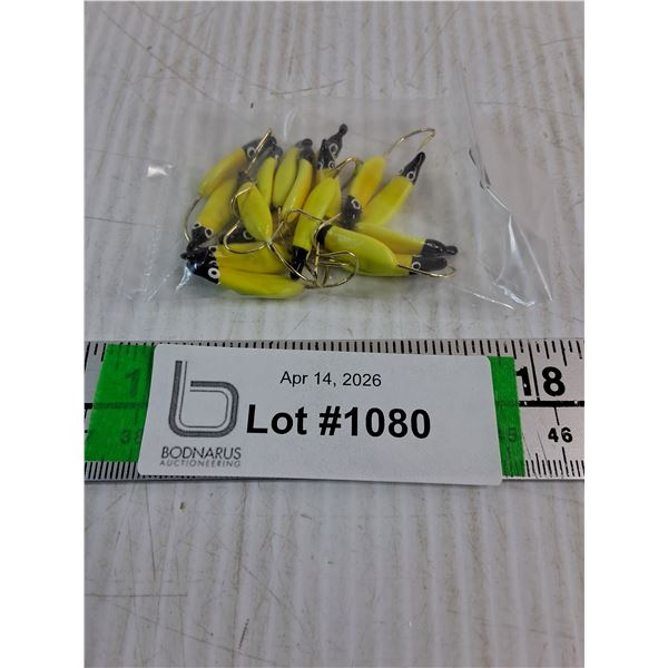 (16) Bright Yellow Custom Made Small Swimmers-Glo in the Dark