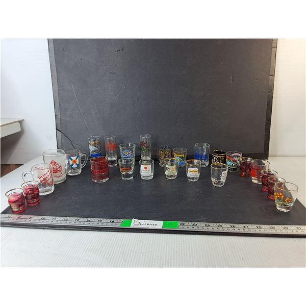 Shot Glasses- Hawaii, Australia, Michigan, Misc.