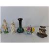 Image 2 : Ceramic Southern Style Bell, Inukshuk Stone Ornament, Victoria Style Figurines, Misc.