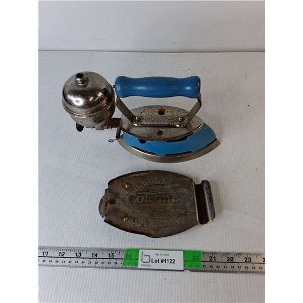 Vintage Coleman Gas Powered Iron