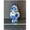 Image 1 : Ceramic Japanese Style Urn 16.5", Pickup Preferred