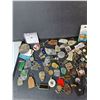 Image 3 : Vintage Pins & Keychains- RCMP, Canada, Edmonton Oilers, Misc.