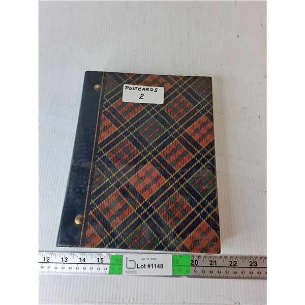 Photo Album of Mostly Vintage Postcards- Monte Carlo, Paris, Bermuda, Misc.