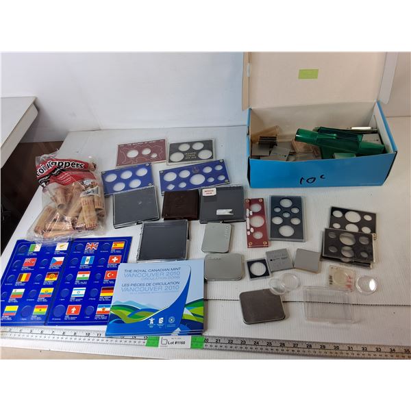 Coin Wrappers & Display Booklets/Containers