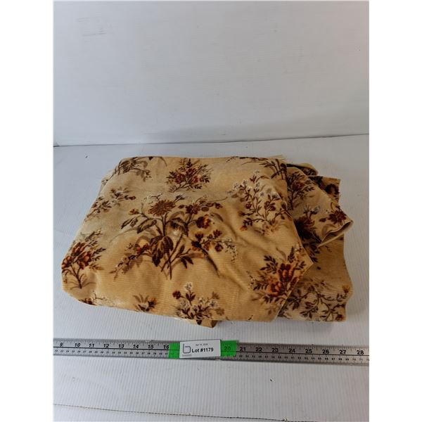 Corduroy Style Fabric Approx. 70" x 56"