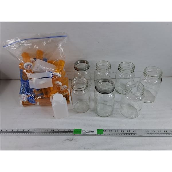 Costco Pill Containers, Pickling Jars - PICK UP