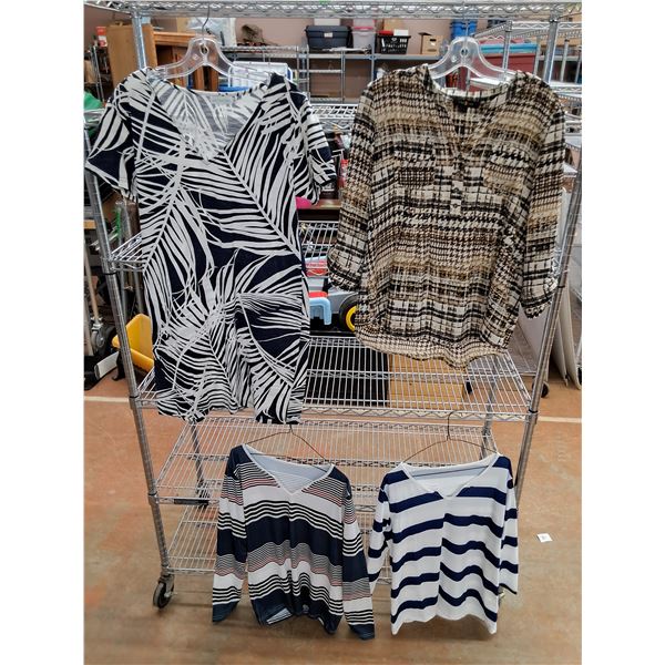 Women's Dress - Size M, (2) T Shirts - Size M - L, Shirt - Size PXL