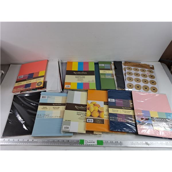 Fabric, Cardstock Paper, Craft Stickers, Misc