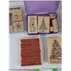 Image 3 : Holiday Rubber Stamps