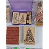 Image 4 : Holiday Rubber Stamps