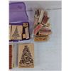 Image 5 : Holiday Rubber Stamps
