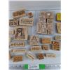 Image 3 : Assorted Holiday Rubber Stamps