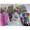 Image 4 : Assorted Craft Feathers & Stickers