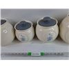 Image 3 : (4)  Ceramic Cookie Jars w/Lids - Chipped - PICK UP