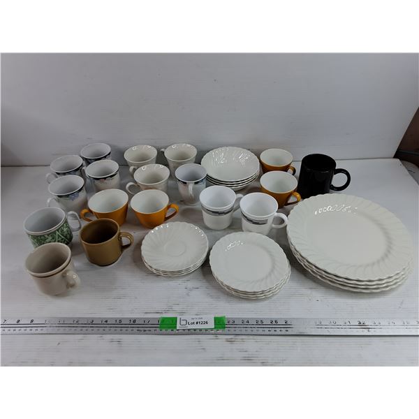Ceramic Tea Cups, Dining Plates, Mug, Saucers & Bowls - PICK UP