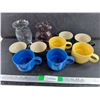Image 1 : (2) Glass Vases & Ceramic Mugs - Pick Up Preferred