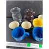 Image 2 : (2) Glass Vases & Ceramic Mugs - Pick Up Preferred