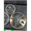 Image 3 : (3) Glass Lids - 9", 8", 6"