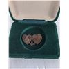 Image 5 : Gold Plated Roughriders Loonie - Royal Canadian Mint & Army Pin