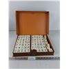 Image 1 : Mahjong Game Set in Brown Case - As Is