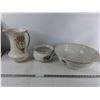 Image 1 : Large Ceramic Dishes - Pitcher, Bowl - PICK UP ONLY