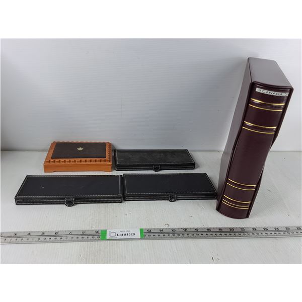 Canadian Coasters & Card Holder Binder