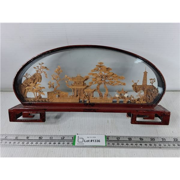 Chinese Cork Decorative Village - PICK UP