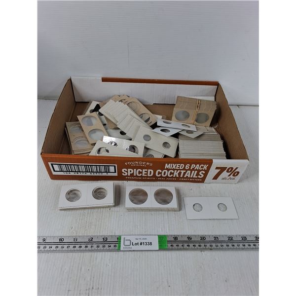 Box of Various Coin Holders