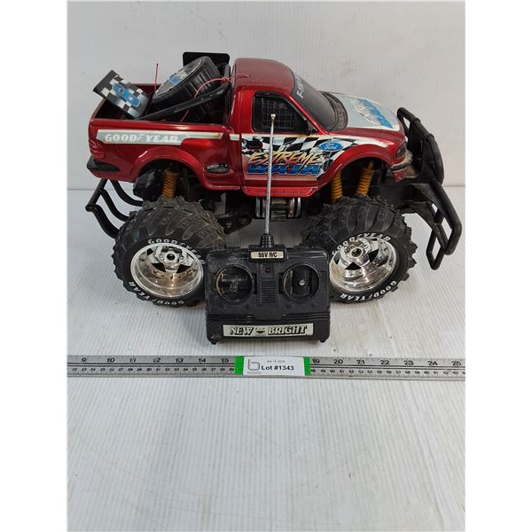 New Bright Extreme Baja Ford F-150 RC Truck-untested-as is